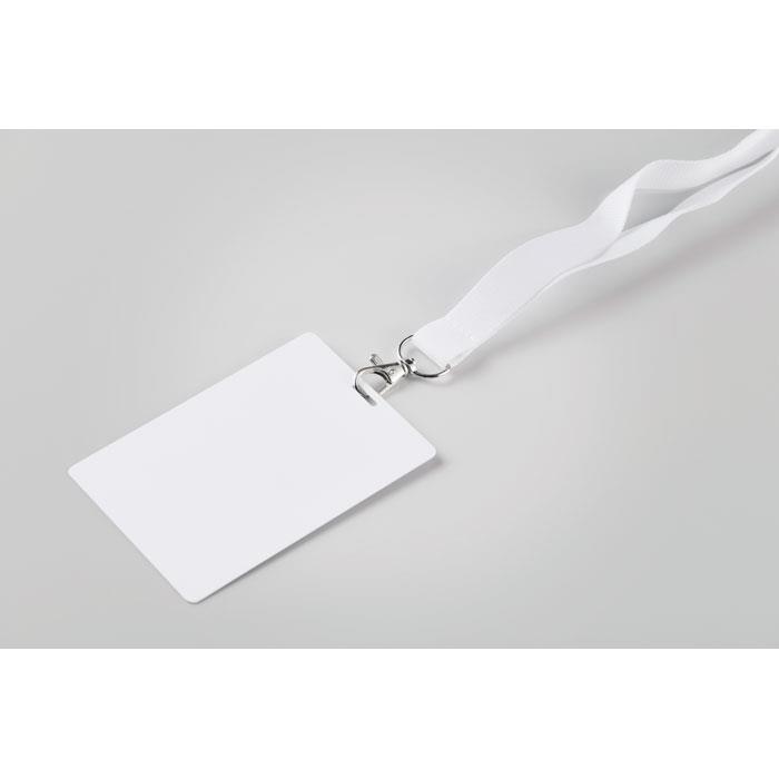 Lanyard-Ausweis 120 x 80 mm