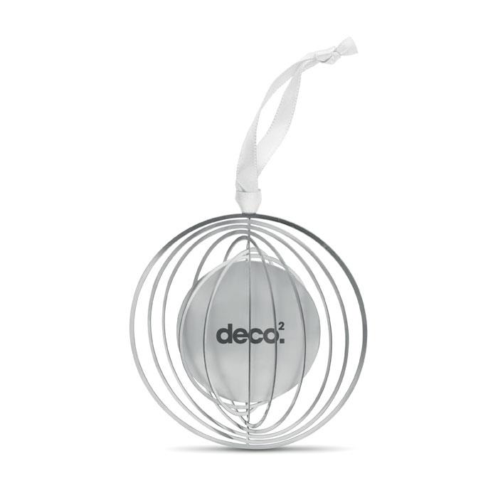 Ornament mit Band, rund