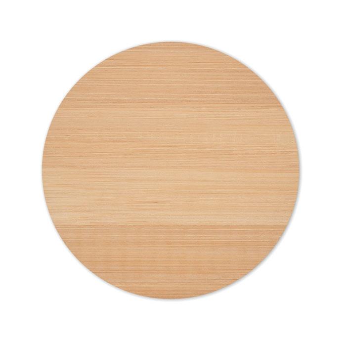 Runder Untersetzer Bambus