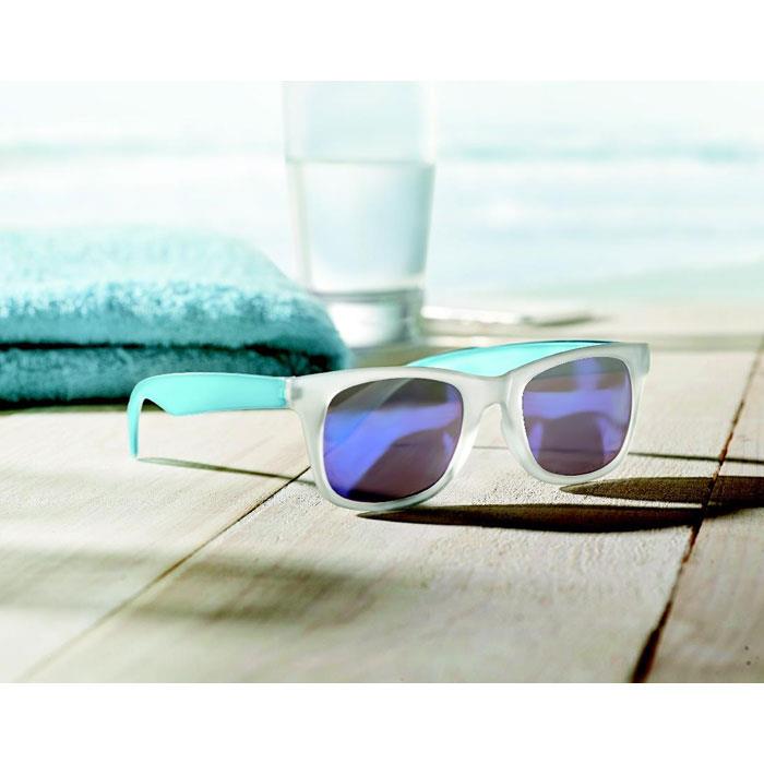 Verspiegelte Sonnenbrille