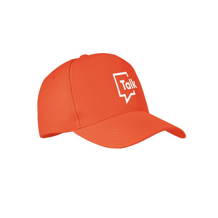 Rpet cap 5 panels 210g/m²