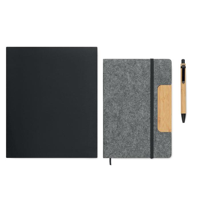 DIN A5 RPET Notizbuch-Set
