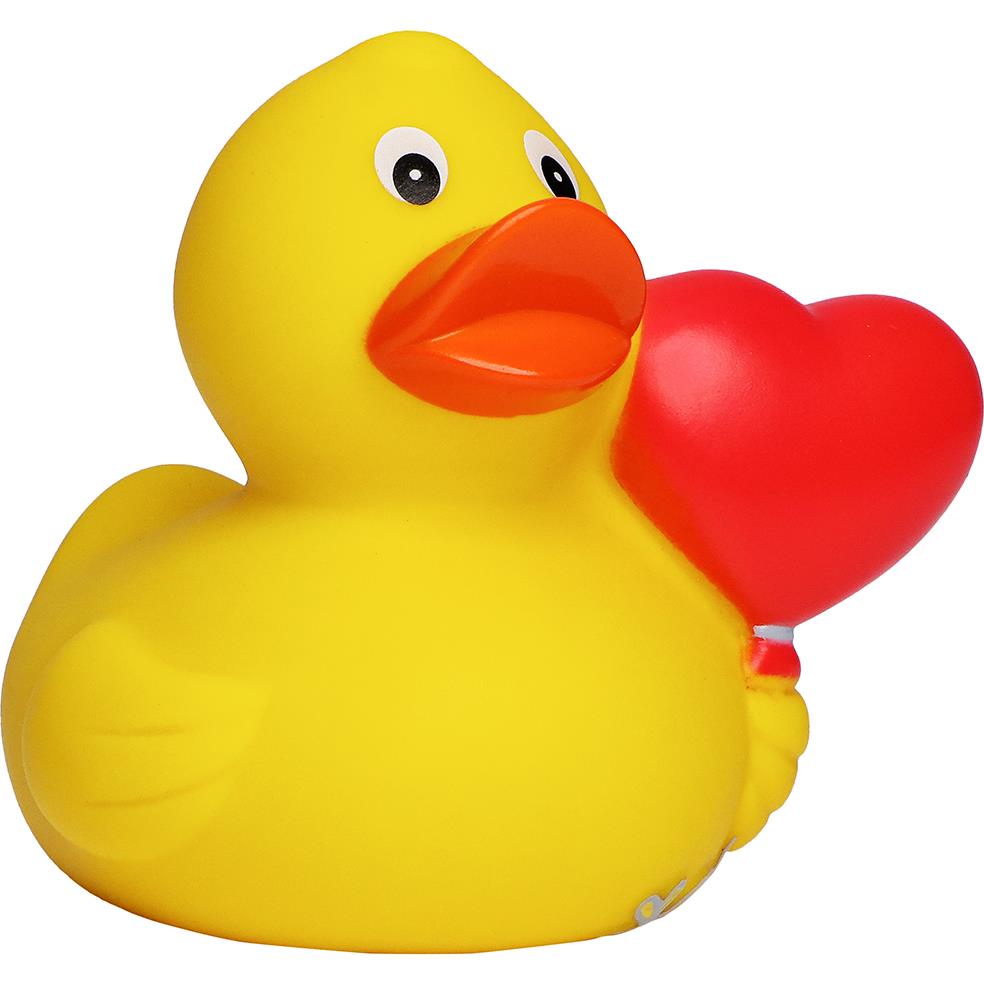 Quietsche-Ente Herzballon