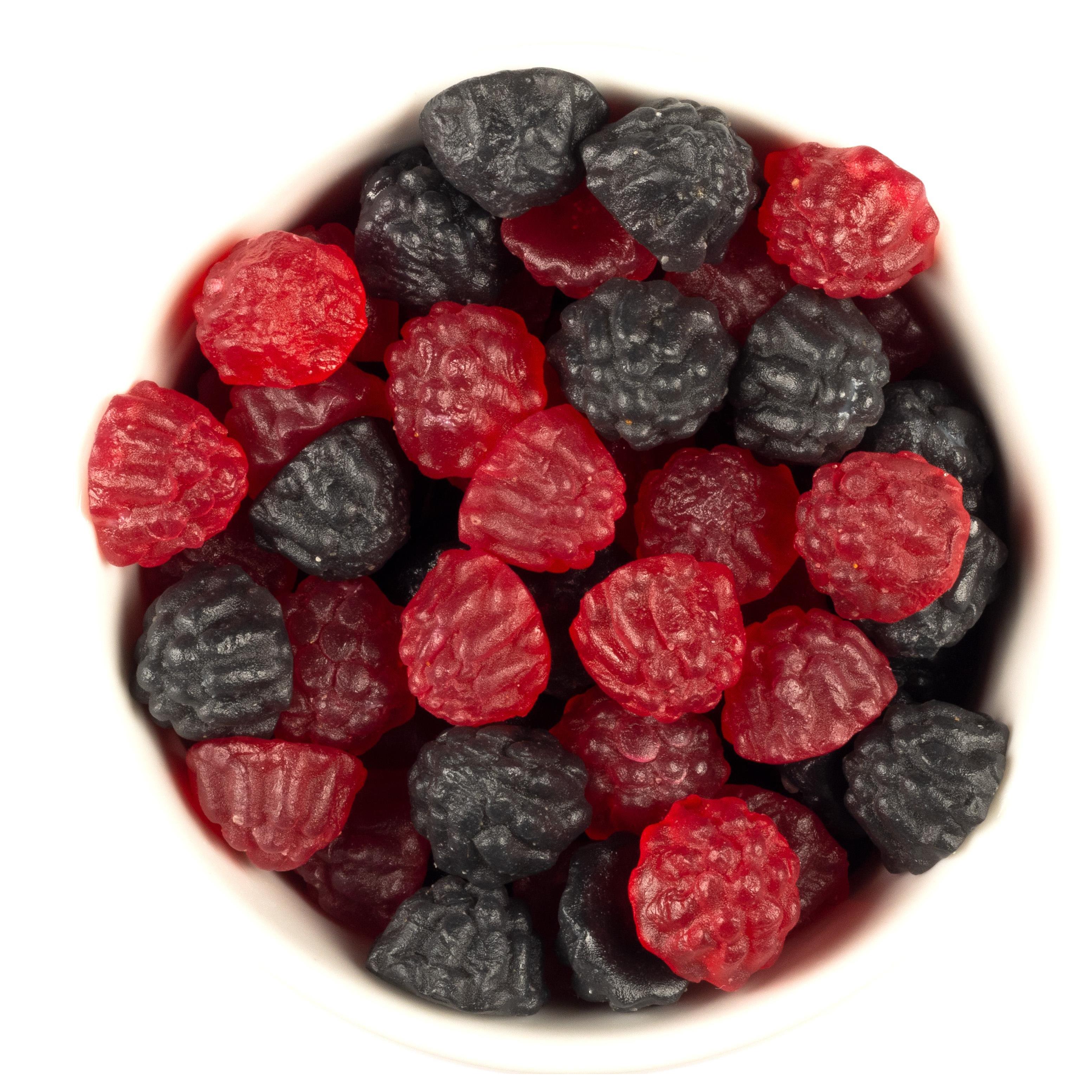 vegane Waldbeeren in ZIP Tasche SÜSS