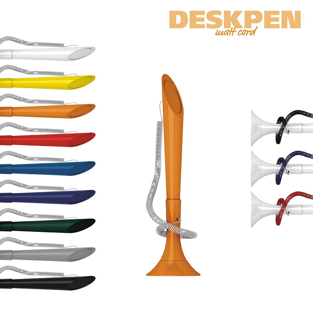 Klio-Eterna - Deskpen matt Cord - Stehkugelschreiber mit Kordel