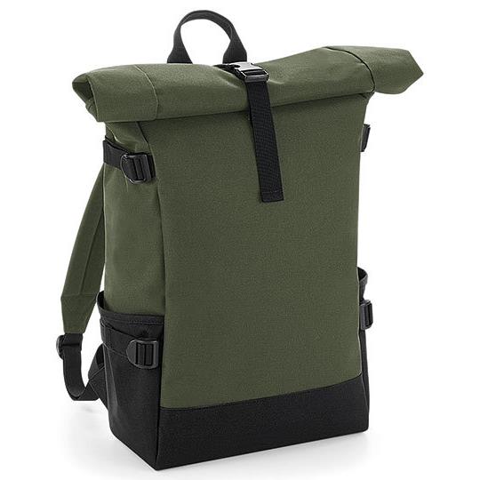 Block Roll-Top Backpack