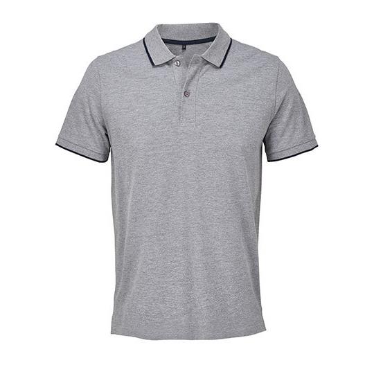 Grey Melange French Navy