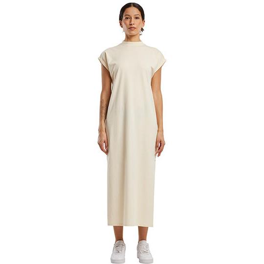 Ladies Long Extended Shoulder Dress