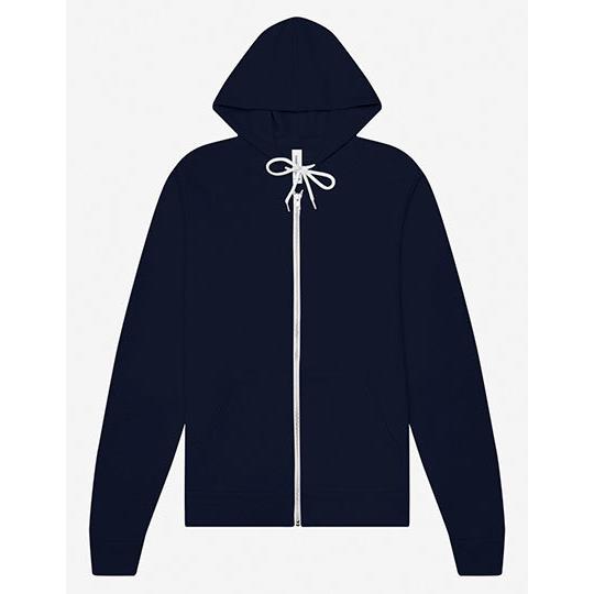 Unisex Poly-Cotton Fleece Full-Zip Hoodie