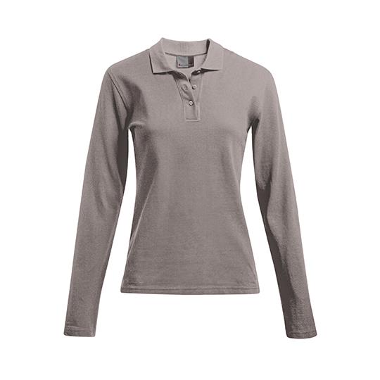 Women´s Heavy Polo Long Sleeve