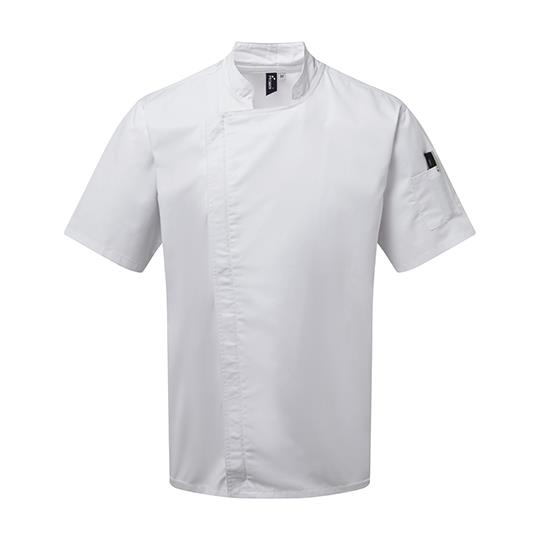 Chef´s Zip-Close Short Sleeve Jacket