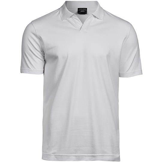 Luxury Stretch V-Neck Polo