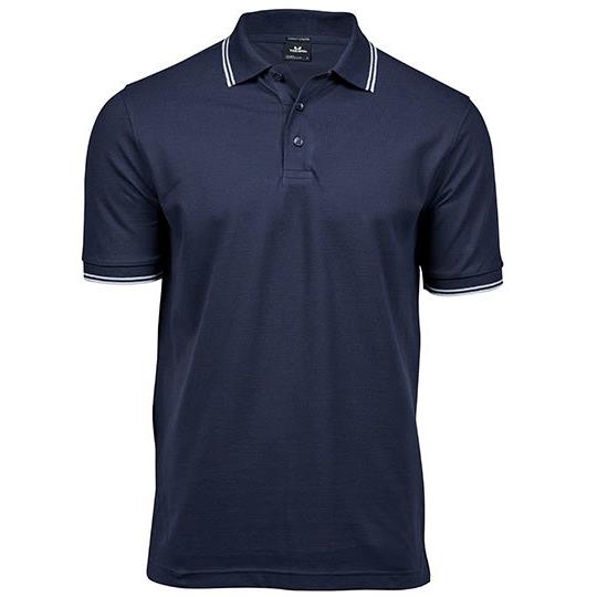 Men´s Luxury Stripe Stretch Polo