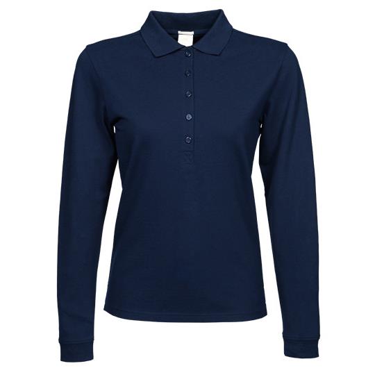 Women´s Luxury Stretch Long Sleeve Polo