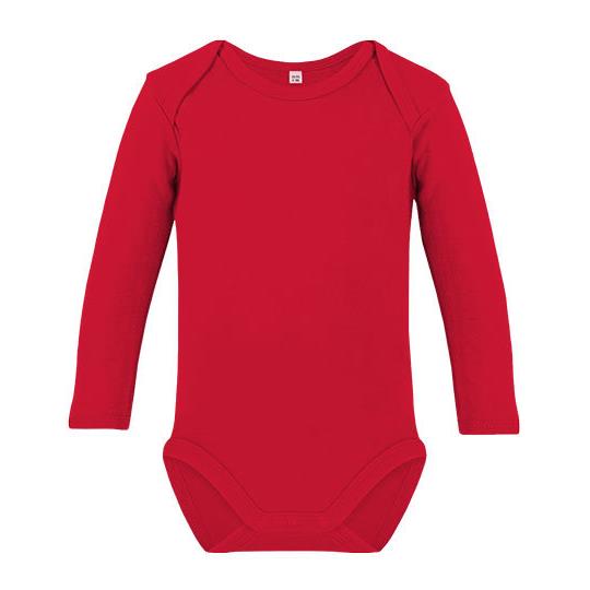 Organic Baby Bodysuit Long Sleeve Bailey 02