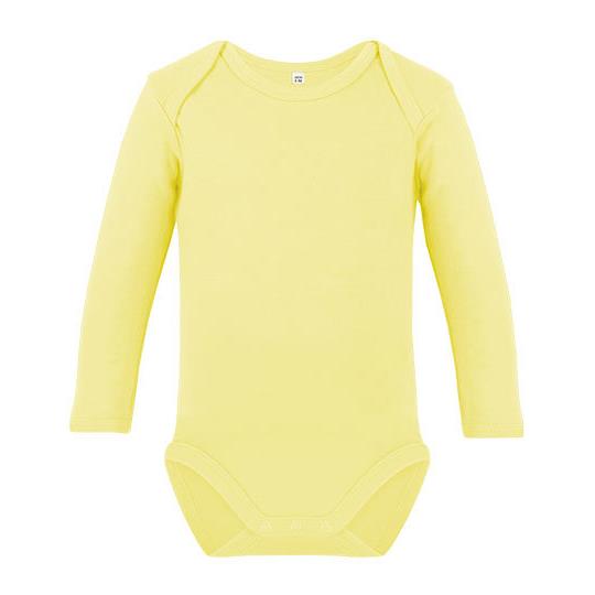 Organic Baby Bodysuit Long Sleeve Bailey 02