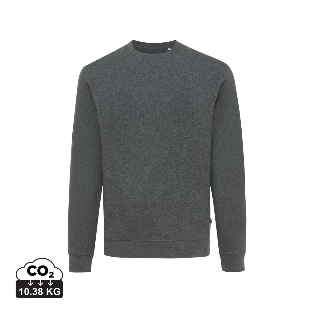 IQONIQ Denali ungefärbt. Rundhals-Sweater aus recycelter BW