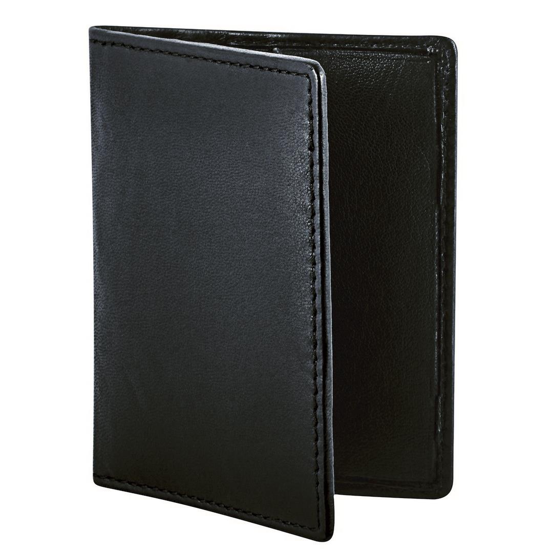 RFID Leder-Etui in kompaktem Format für bis zu 8 Karten