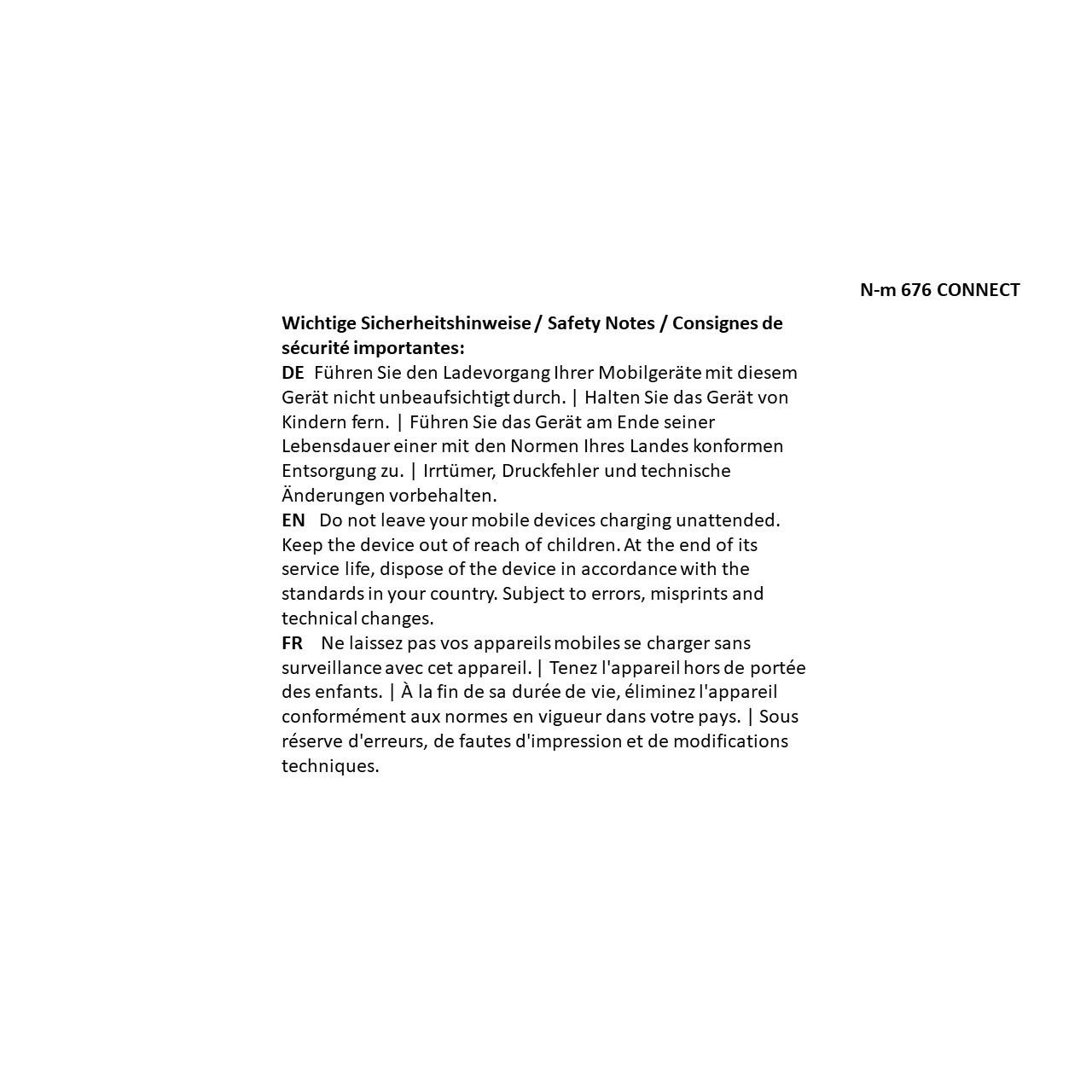CONNECT 100W Lade- und Datenkabel