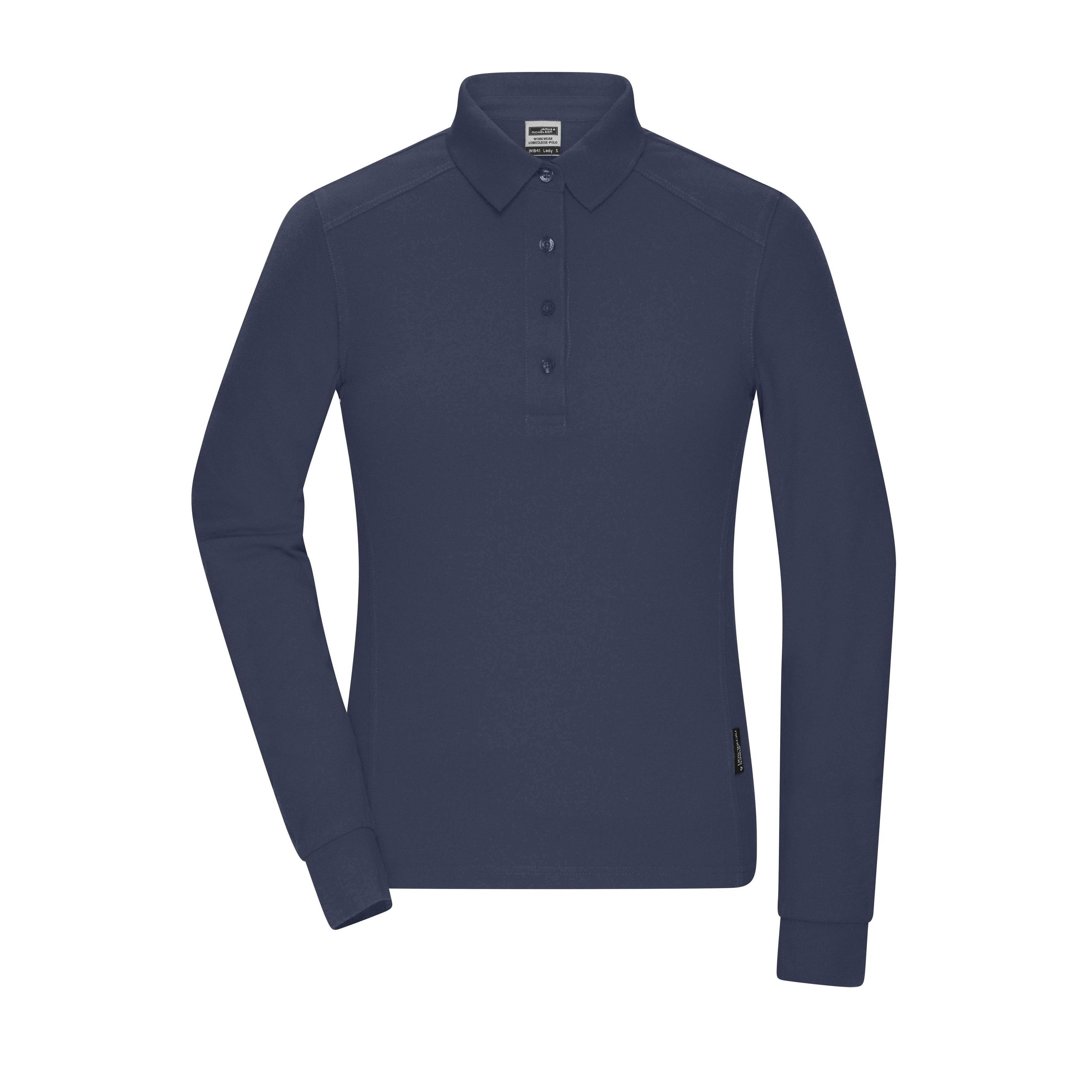 Ladies´ Workwear-Long-Sleeved Polo   OCS Blended