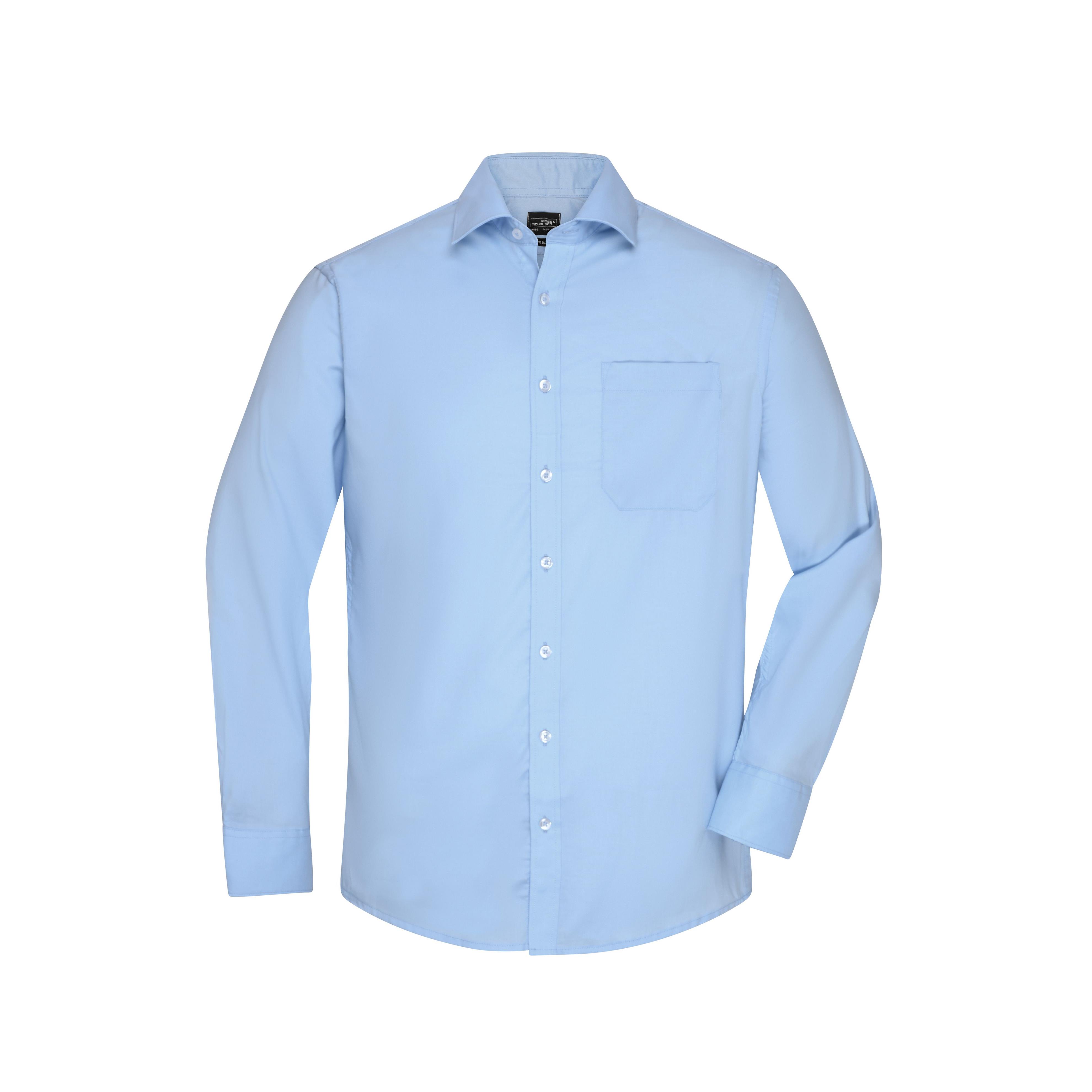 Men´s Shirt Long-Sleeved Micro-Twill