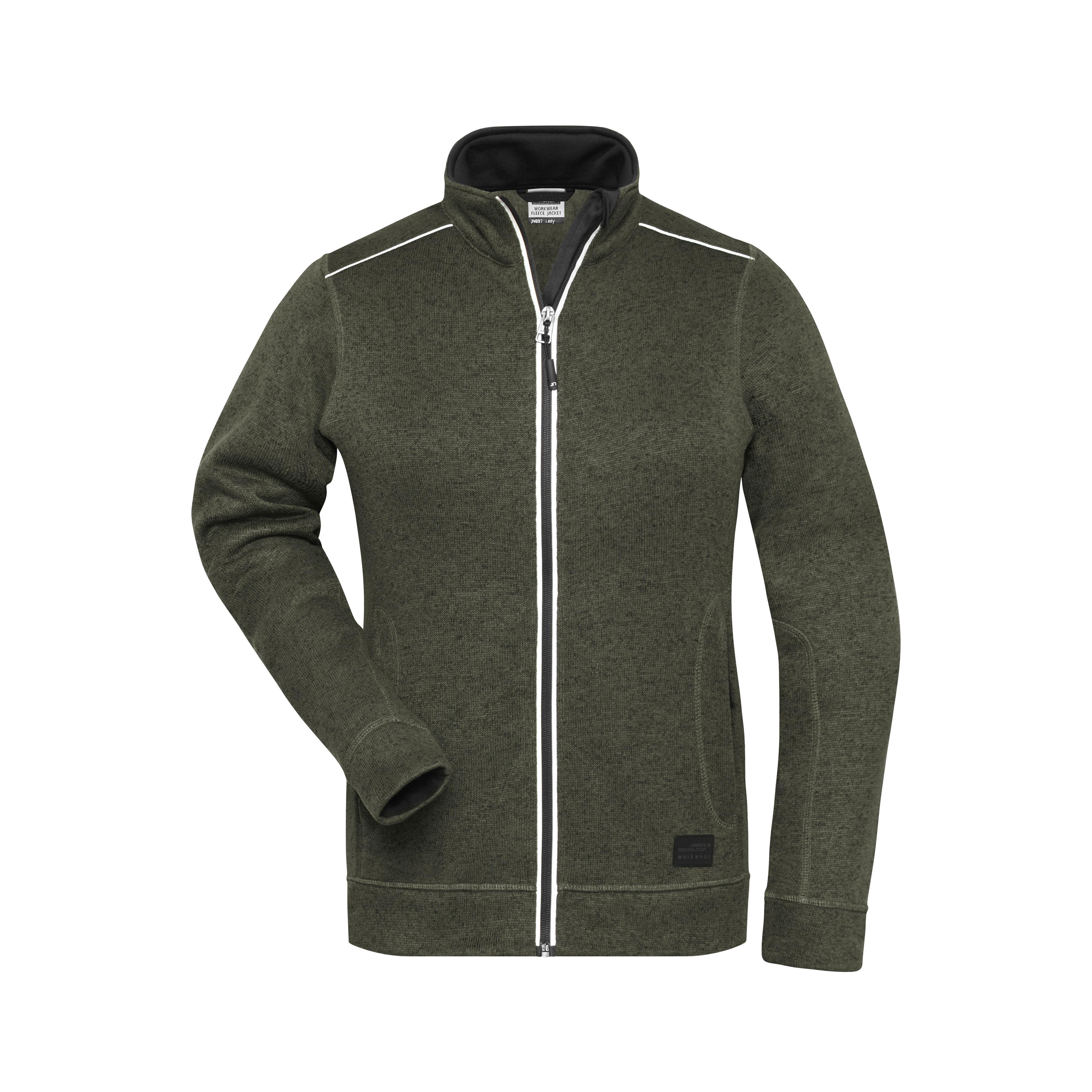Ladies´ Knitted Workwear Fleece Jacket - SOLID -