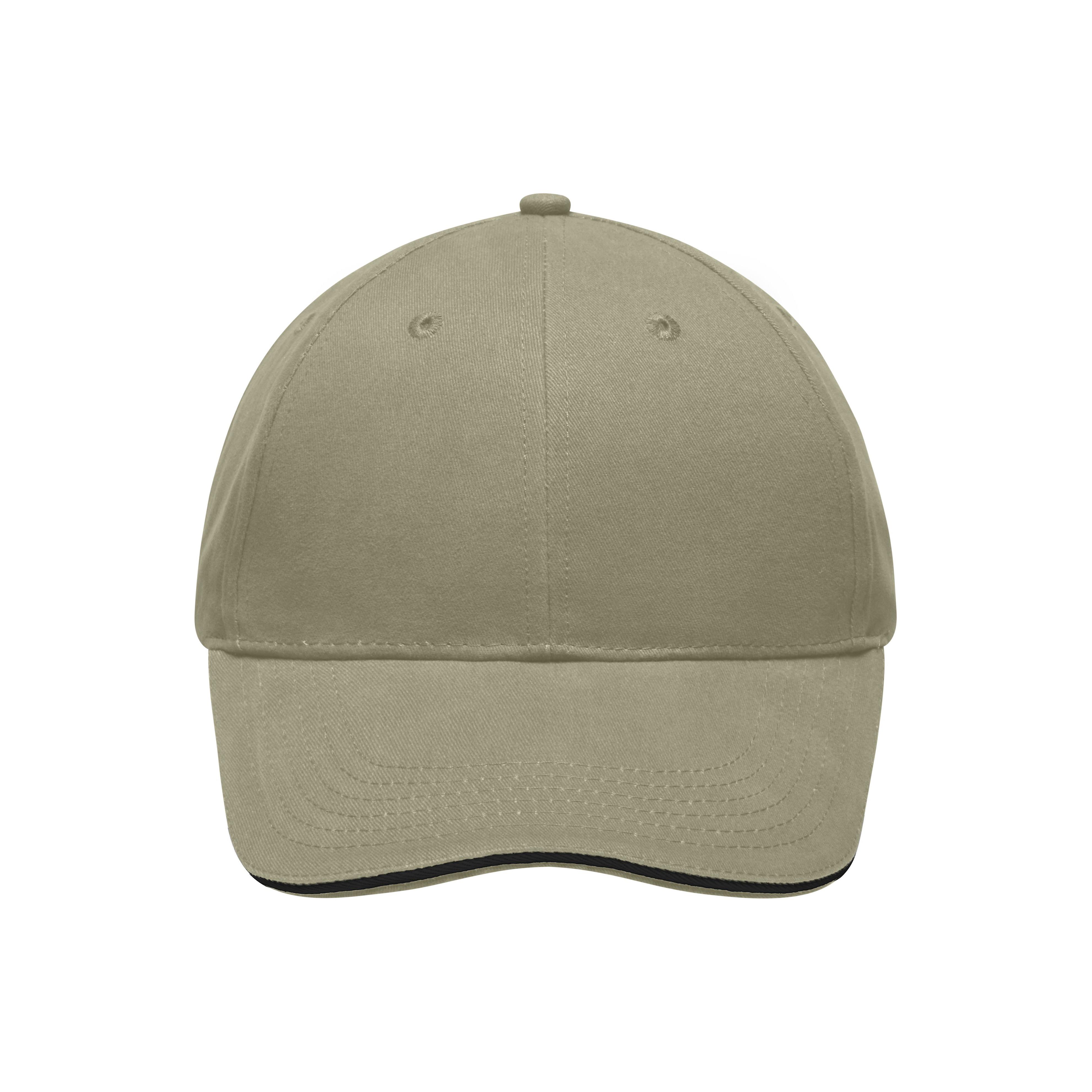 Light Brushed Sandwich Cap