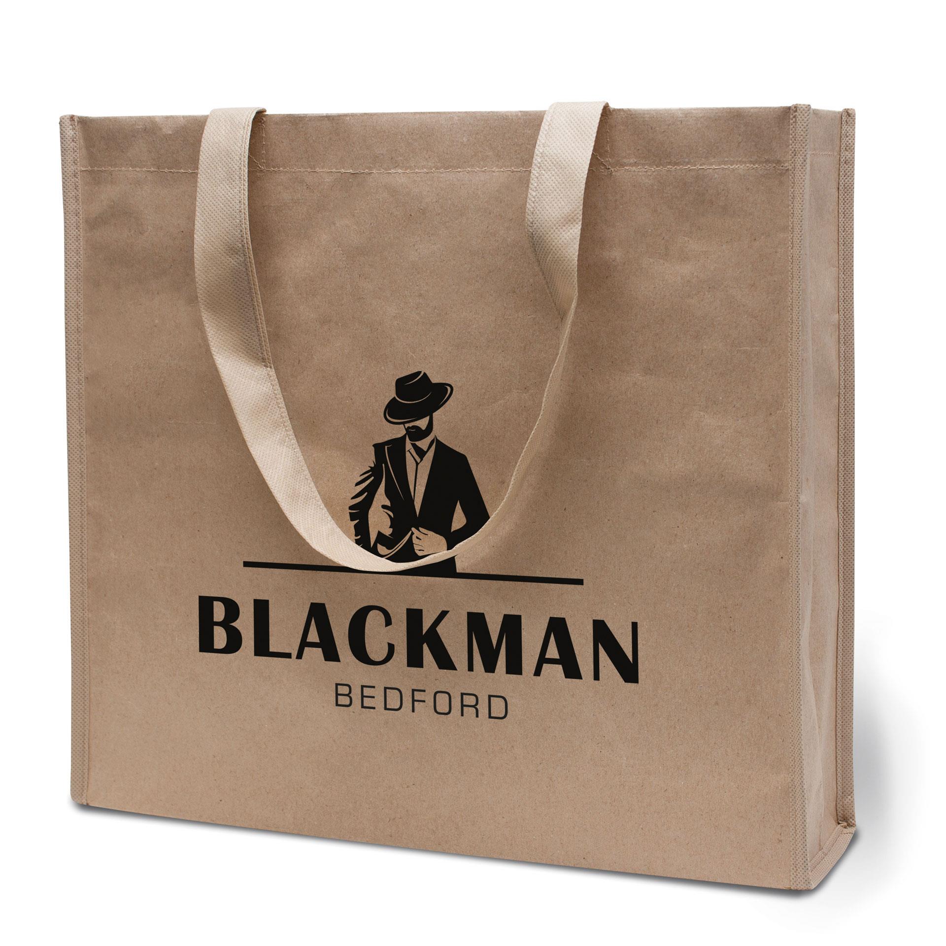 BEDFORD – Volumentasche aus Kraftpapier und PP-Non-Woven