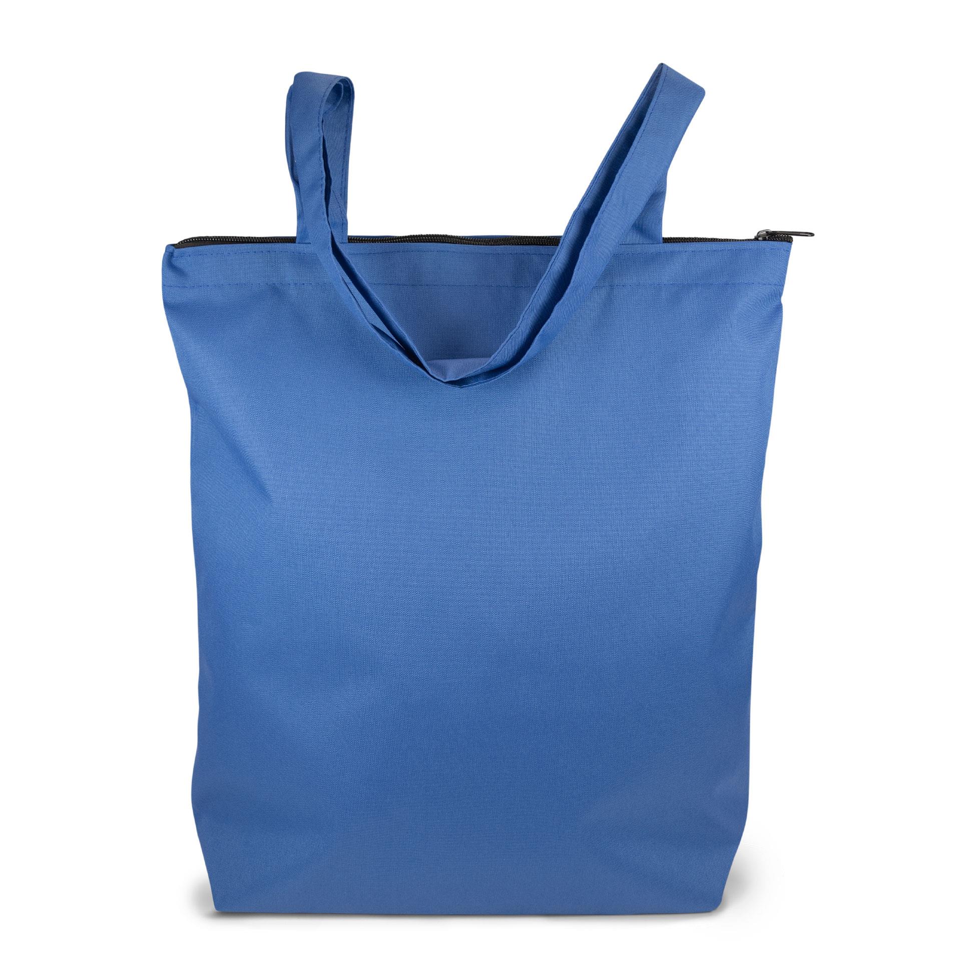 ATLANTA – Tasche aus 300D Polyester mit Reißverschluss und Bodenfalte