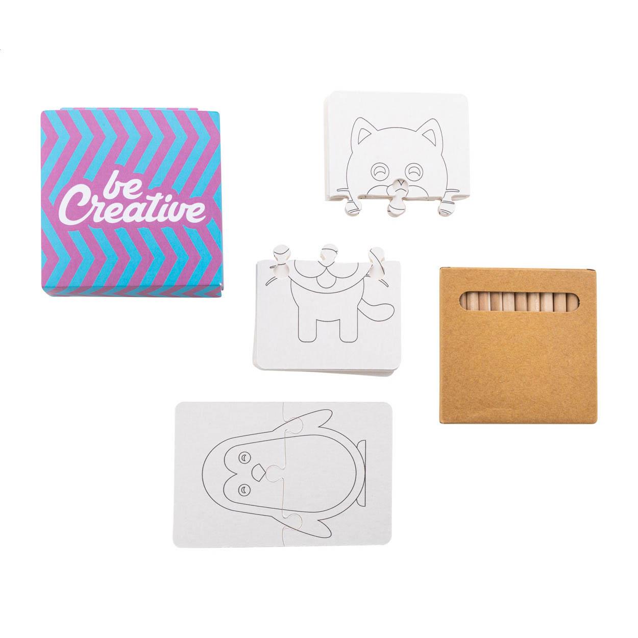 Individuelles Ausmalpuzzle
