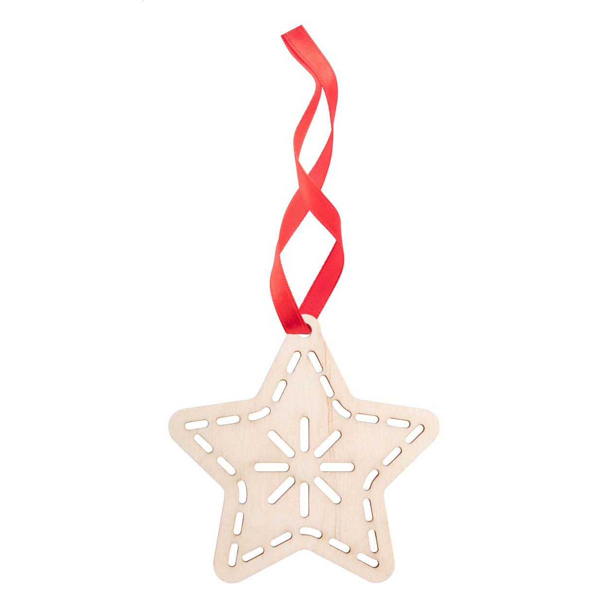 Weihnachtskarte, Stern