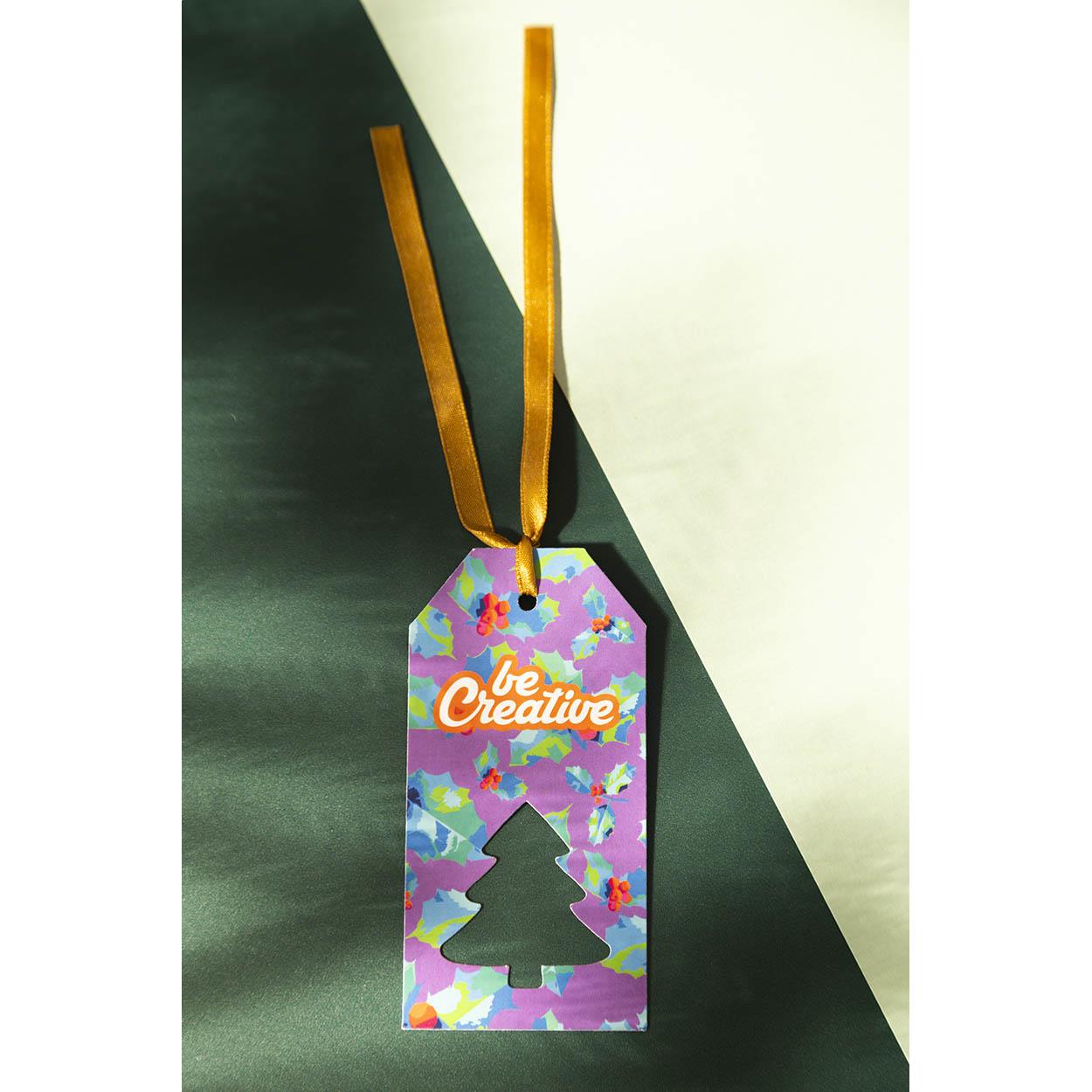 Individueller Geschenkanhänger, Weihnachtsbaum