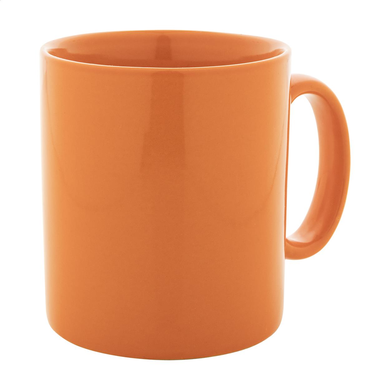farbiger Keramikbecher