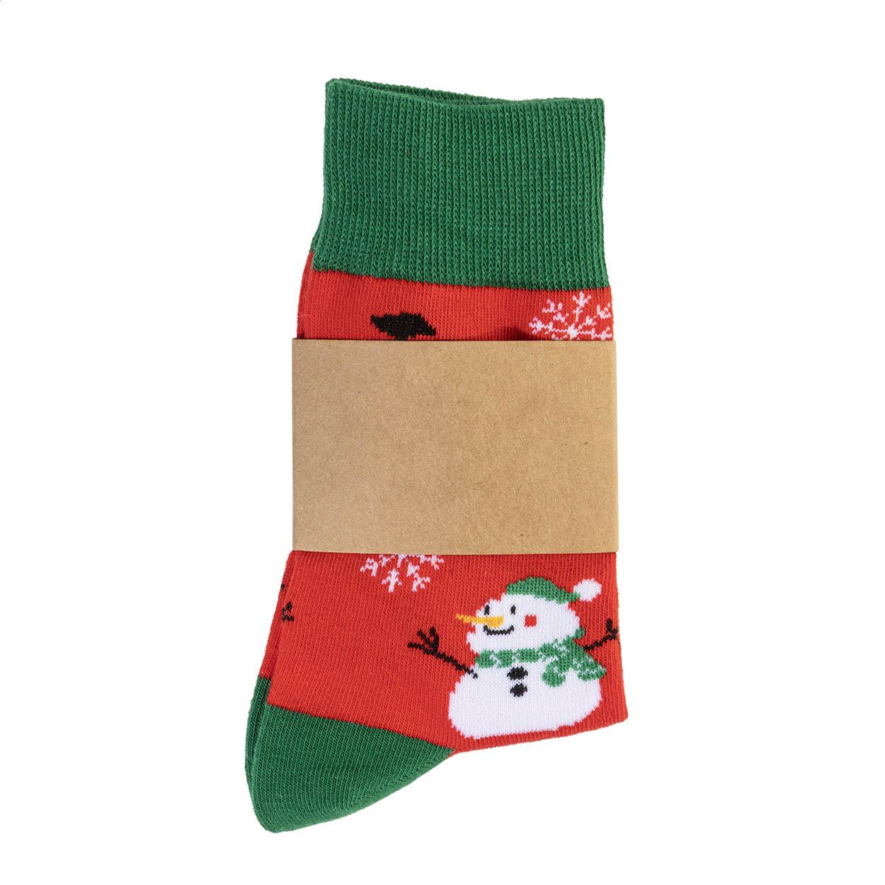 Weihnachtssocken, Schneemann