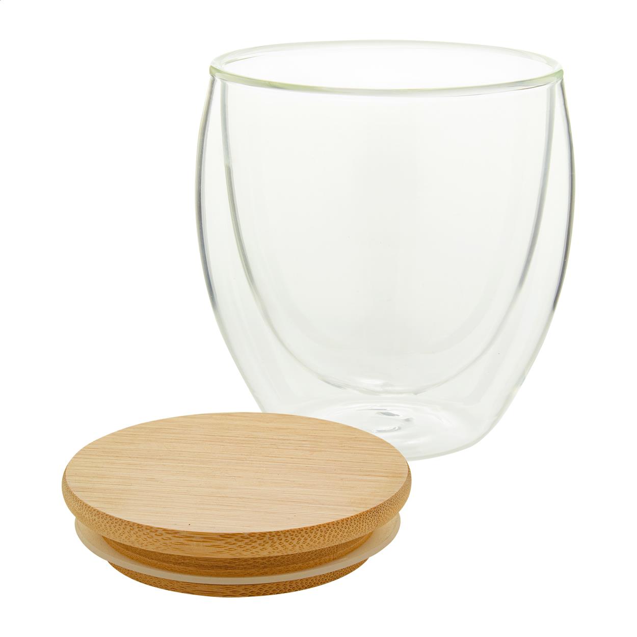 Glas-Thermobecher