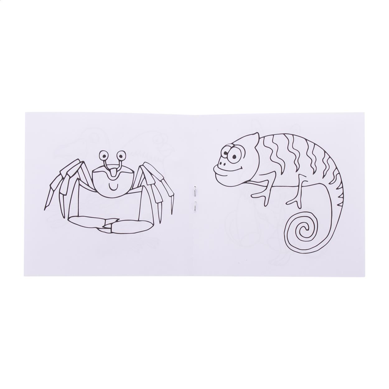 Individuelles Ausmalset, Tiere