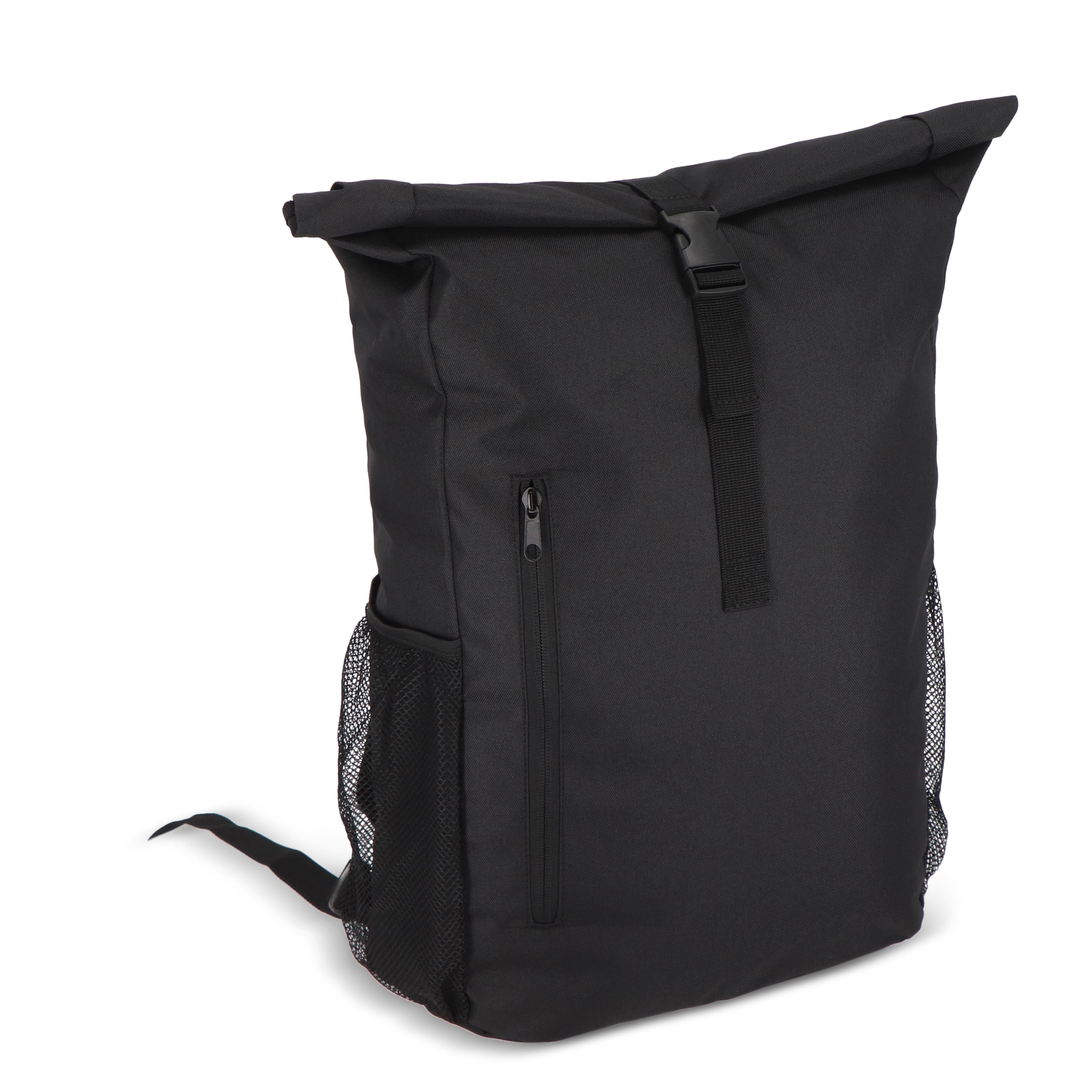 R-PET 600D Rolltop Fahrrad-Rucksack 20L