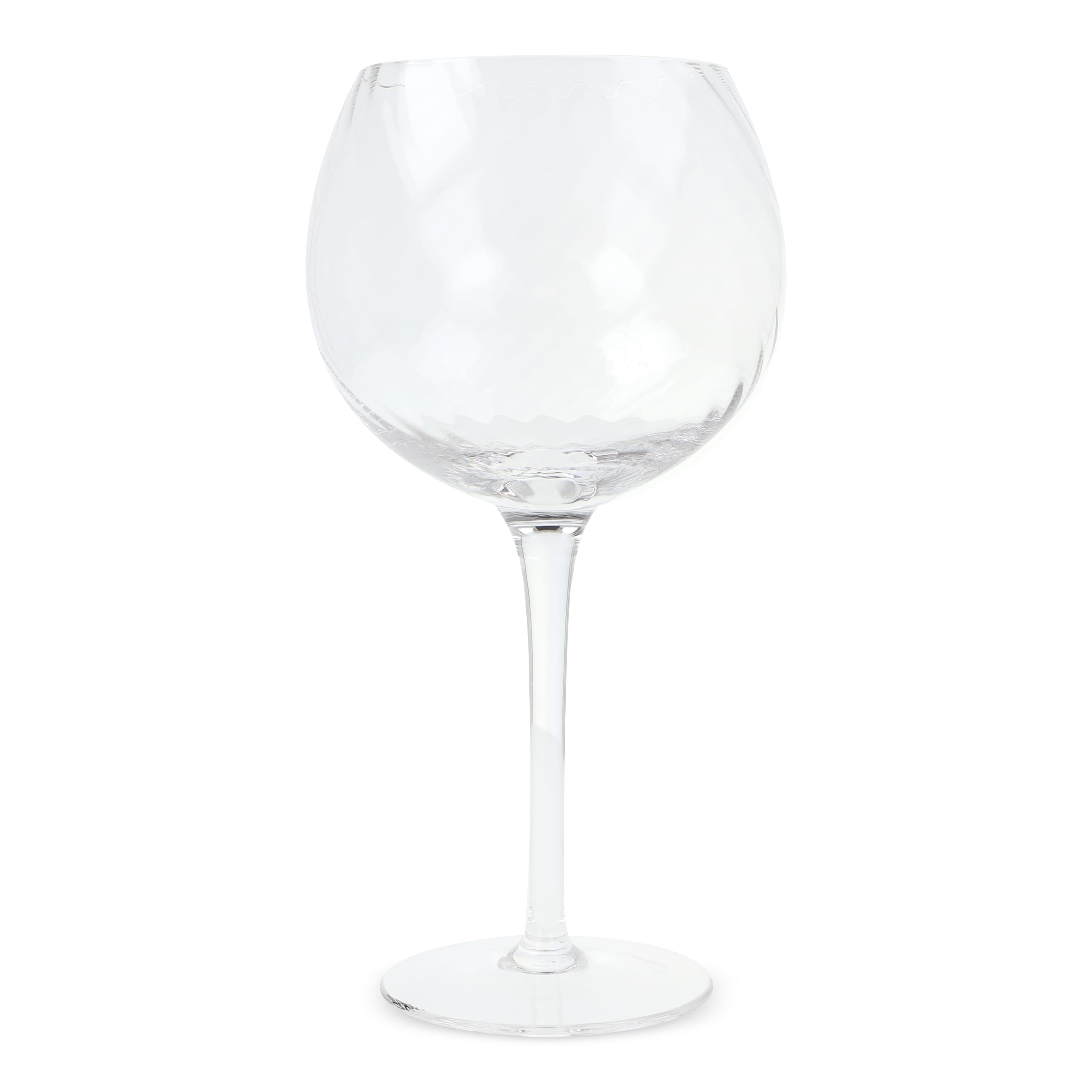 Byon Opacity 2er-Set Weingläser mit stilvollem Glasmuster 470ml