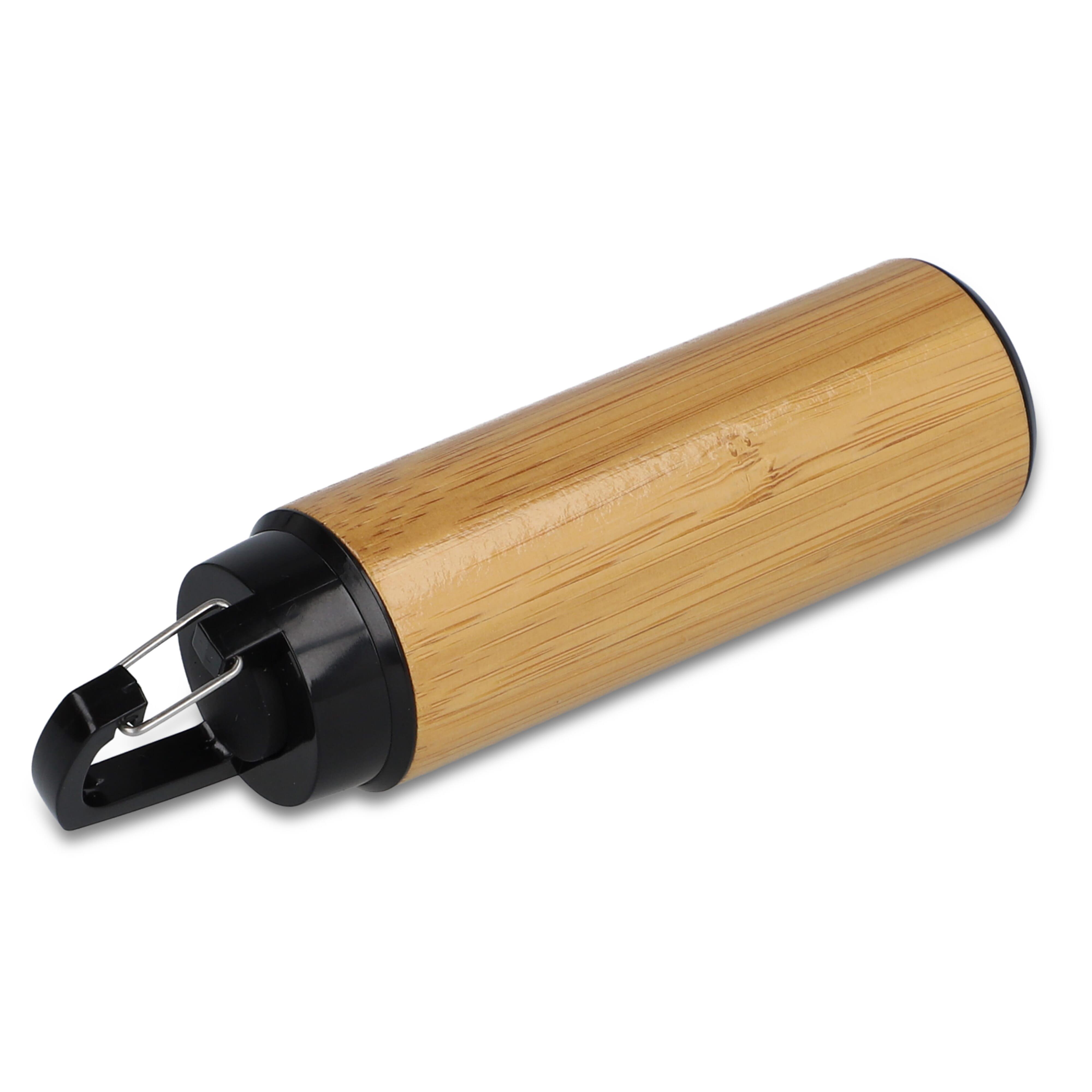 Bambus-Taschenlampe mit Clip