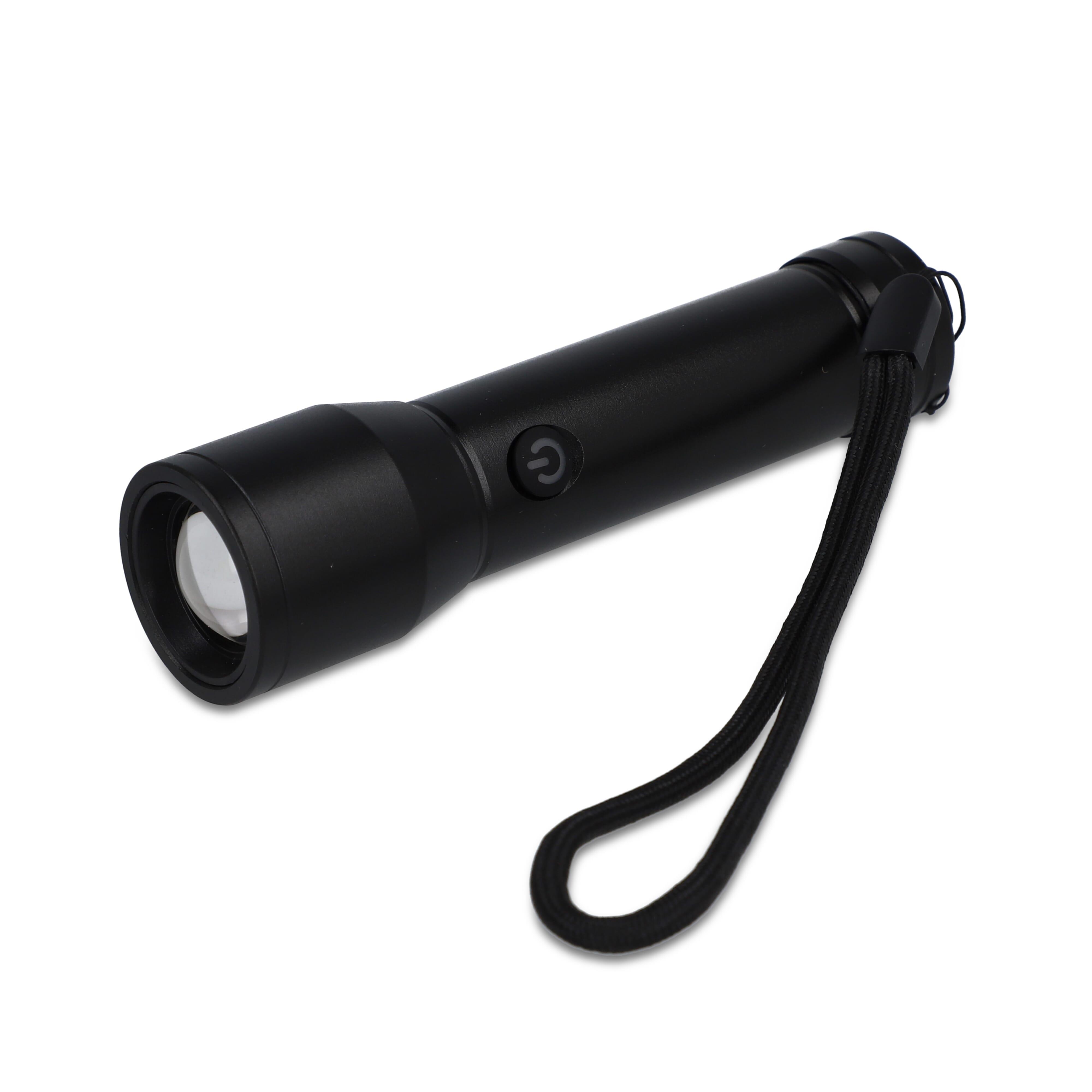Wiederaufladbare Taschenlampe aus recyceltem Aluminium IPX4