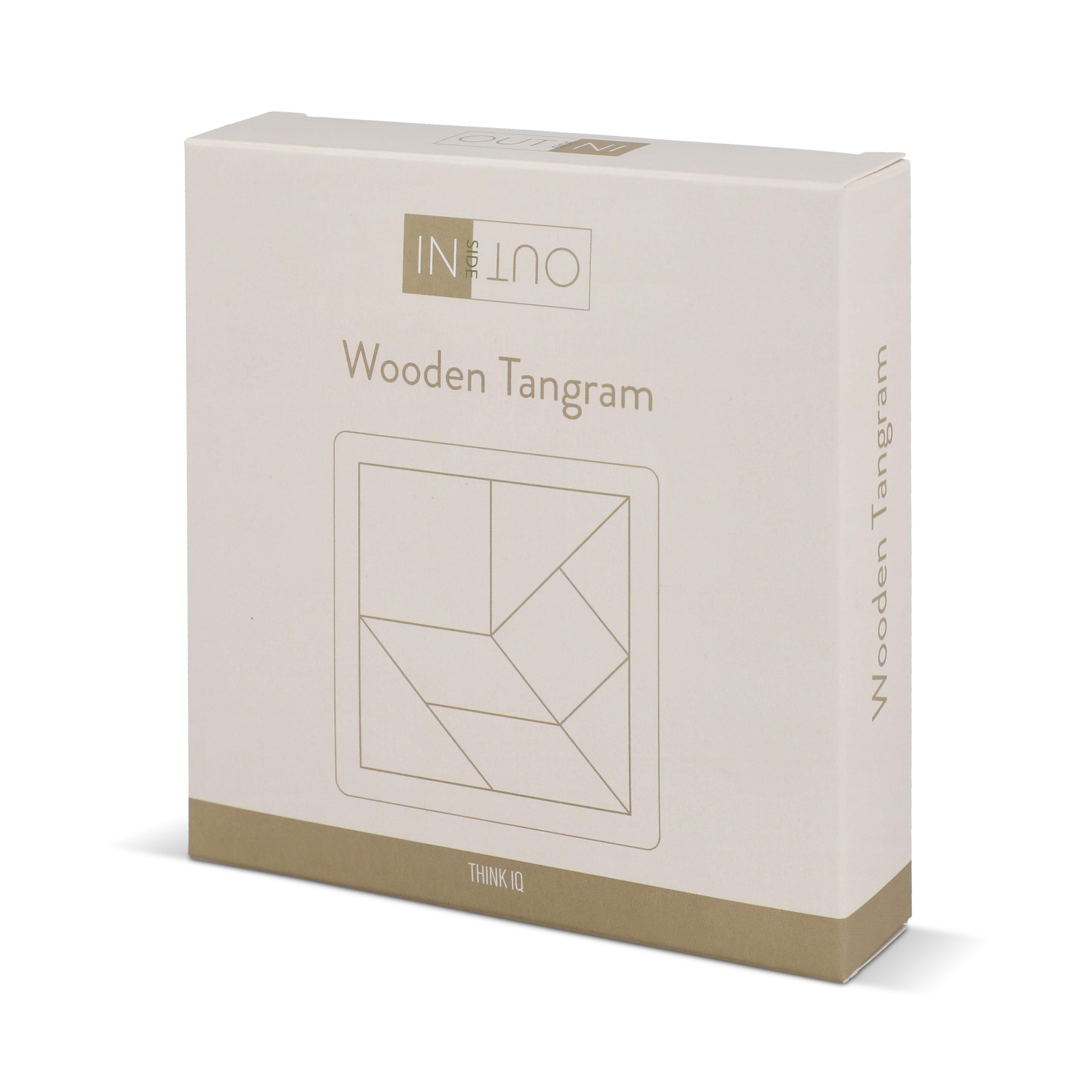 InSideOut Holz-Tangram think IQ puzzle