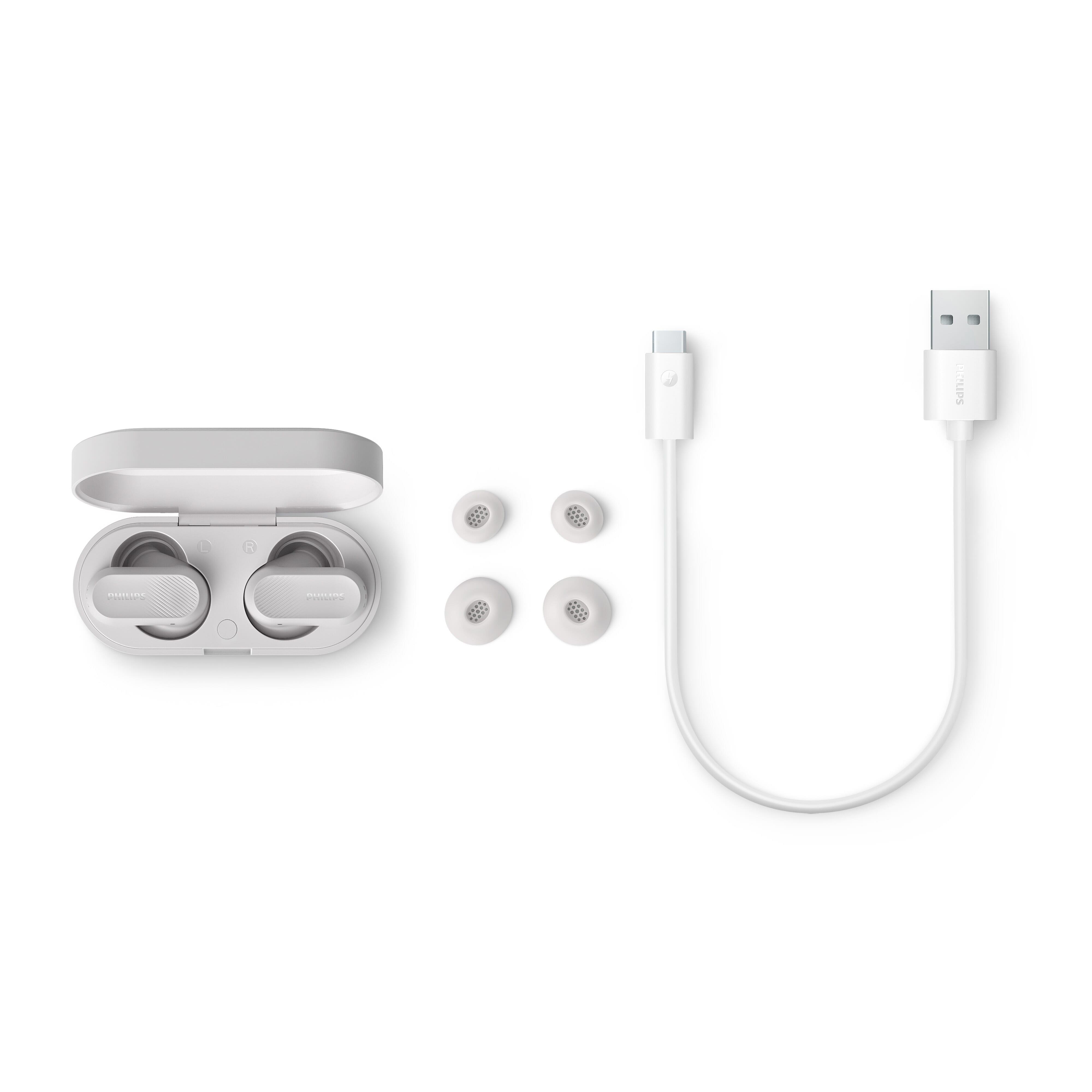 TAT3509|Philips Noise Cancelling Pro Ohrhörer mit bis zu 24 Stunden Spielzeit