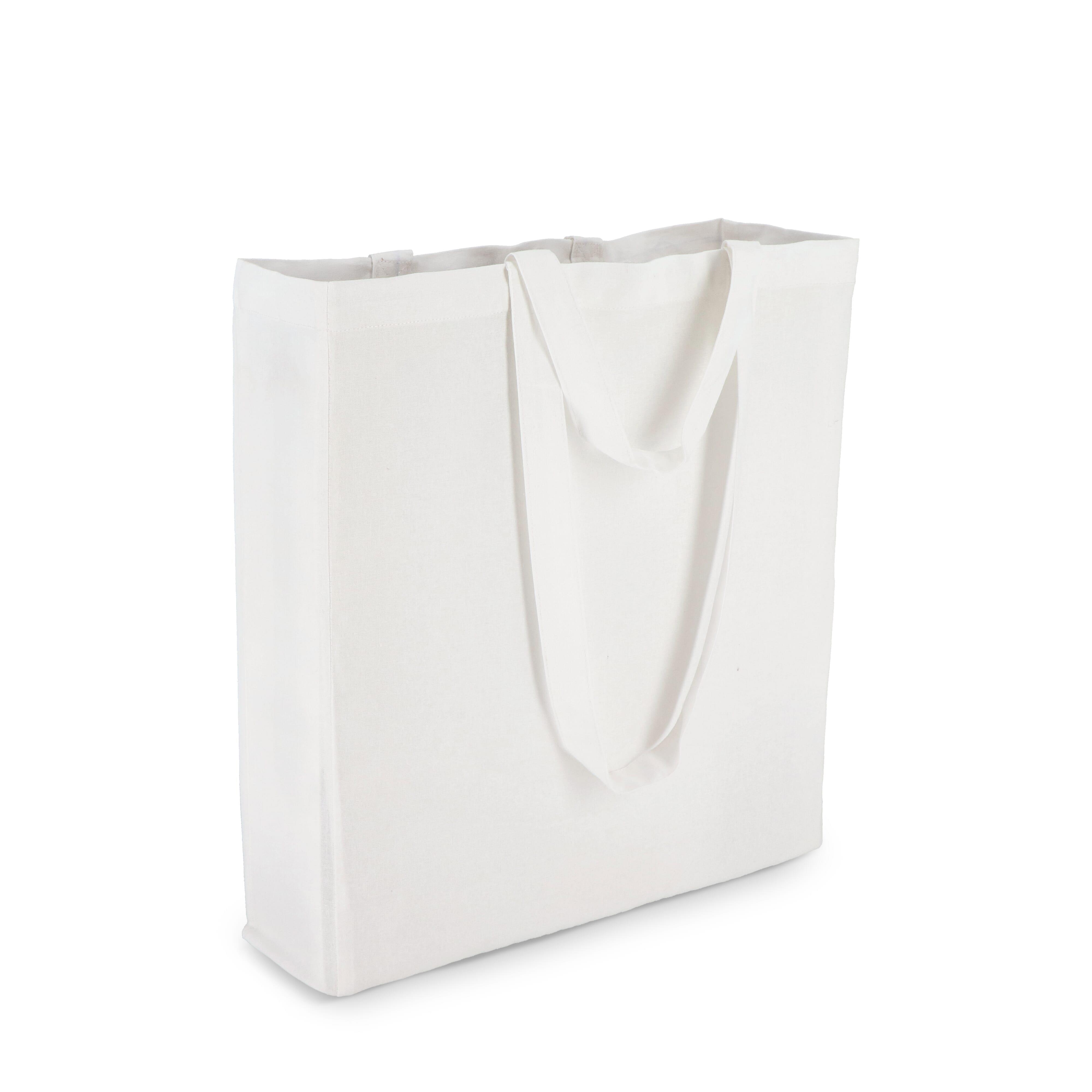 Tragetasche aus Baumwolle OEKO-TEX® 38 x 10 x 42cm 140g/m²