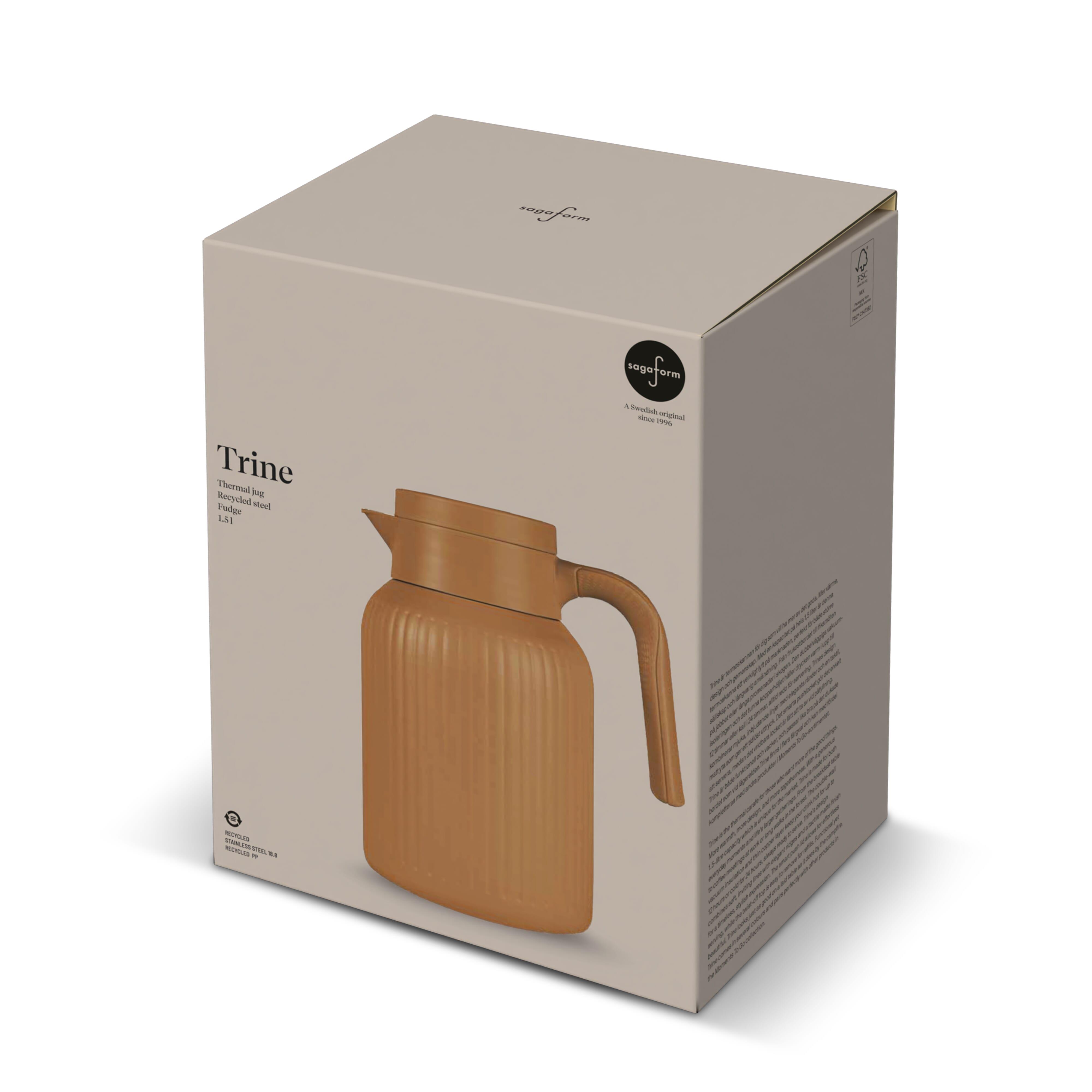 Sagaform Trine Thermokaraffe (recycelt) 1.5 L