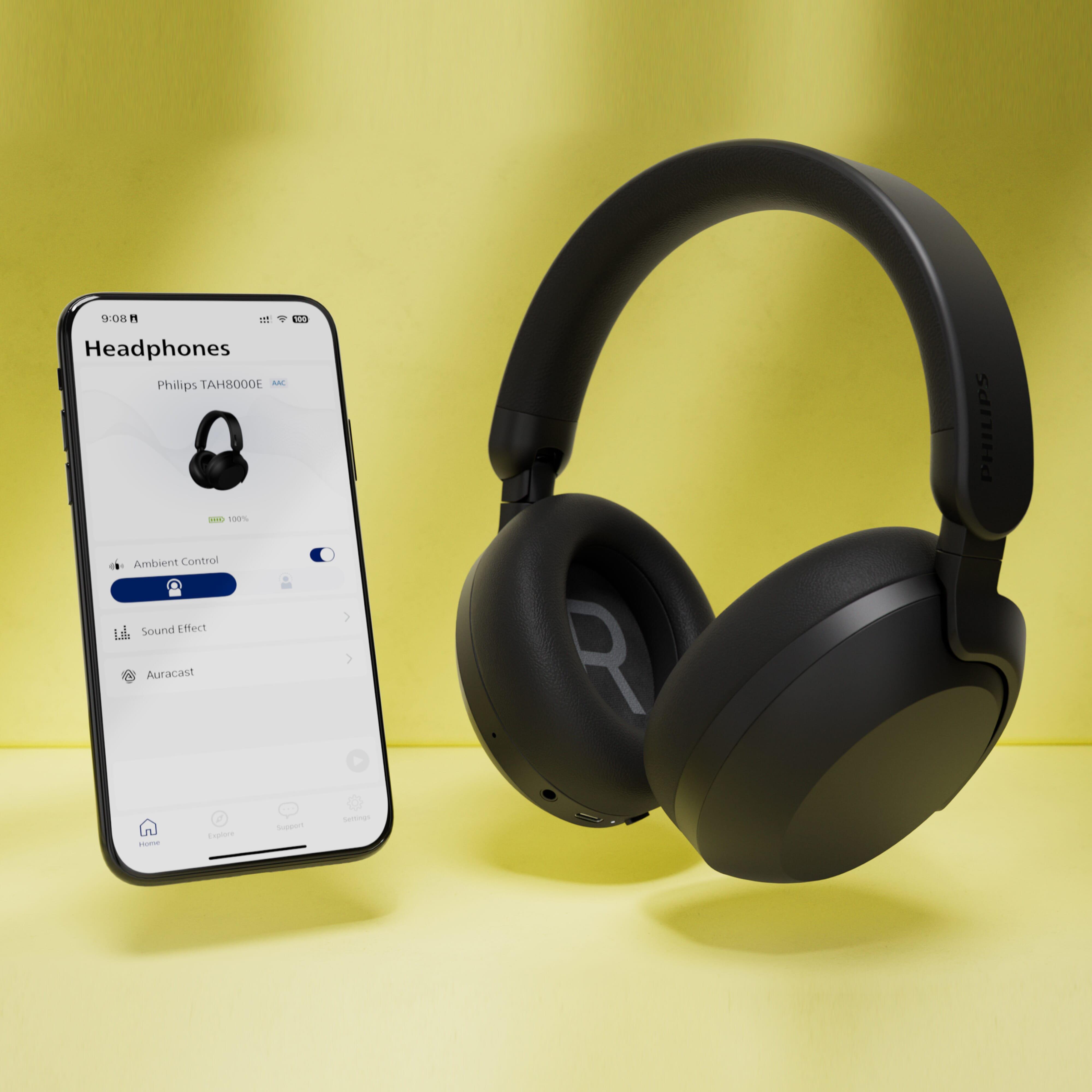 Philips TAH8000E Over-Ear-Kopfhörer mit ANC