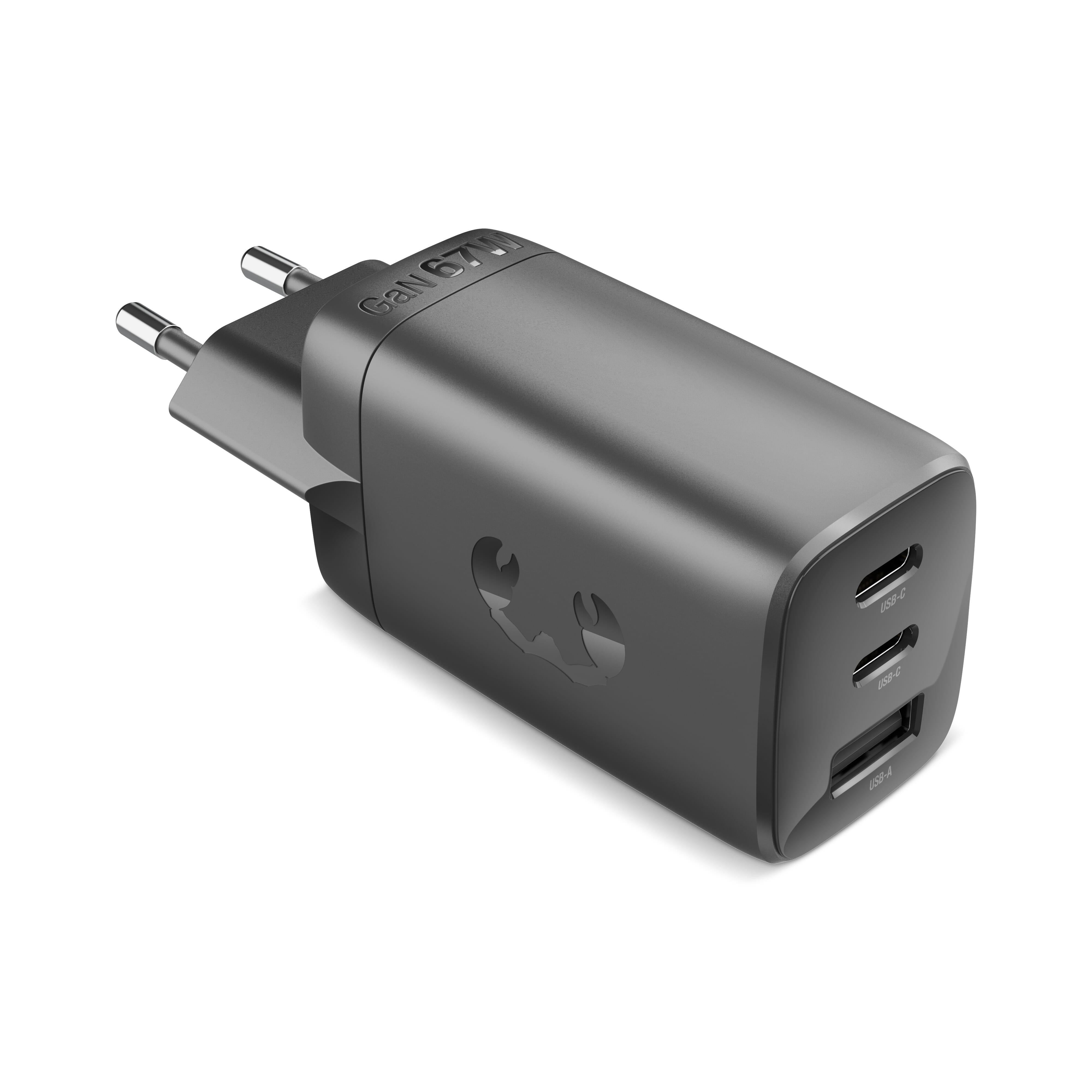 Fresh ´n Rebel 67W Laptop-Ladegerät GaN USB-C und USB-A