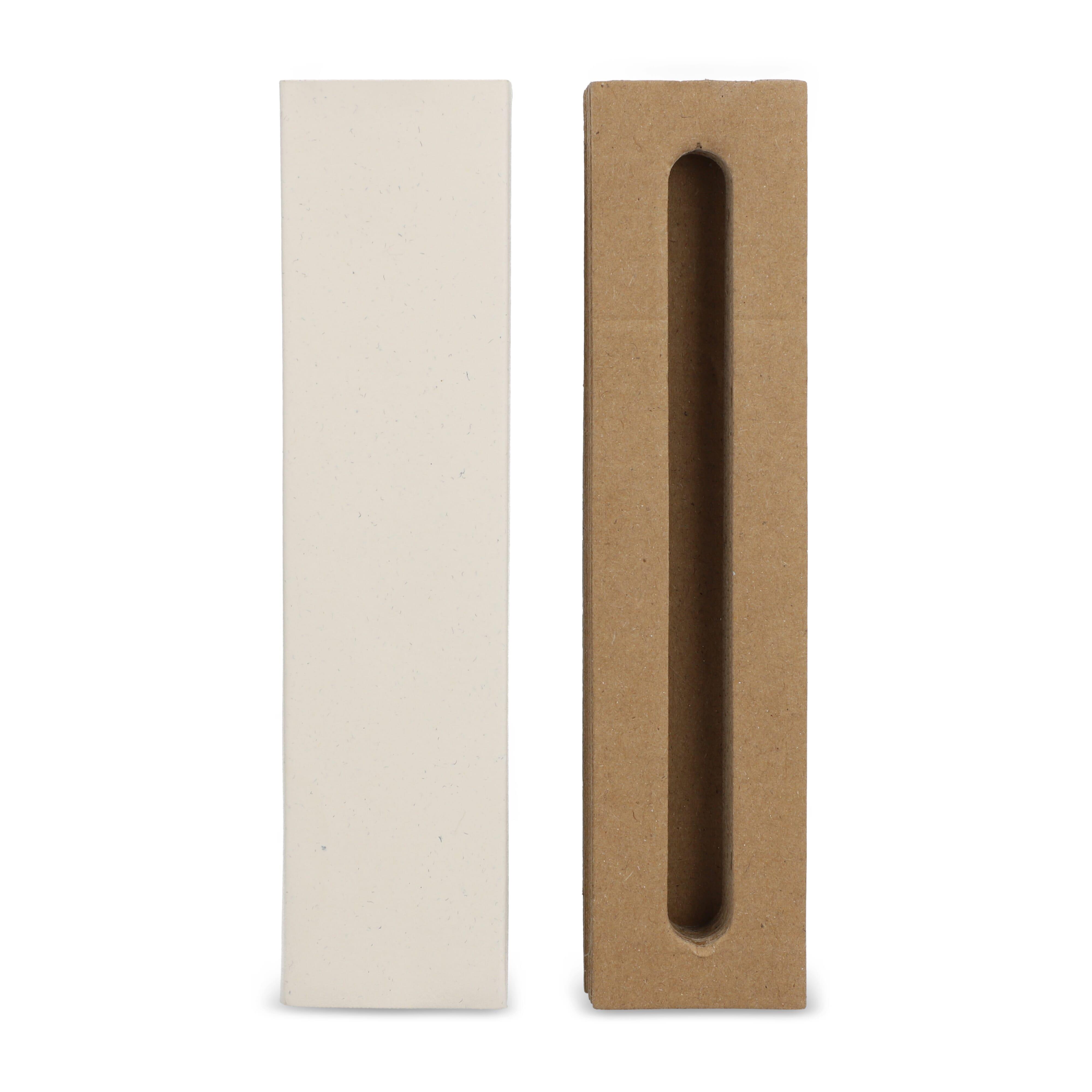 Stiftebox aus recyceltem Milchkarton, 1 Stift