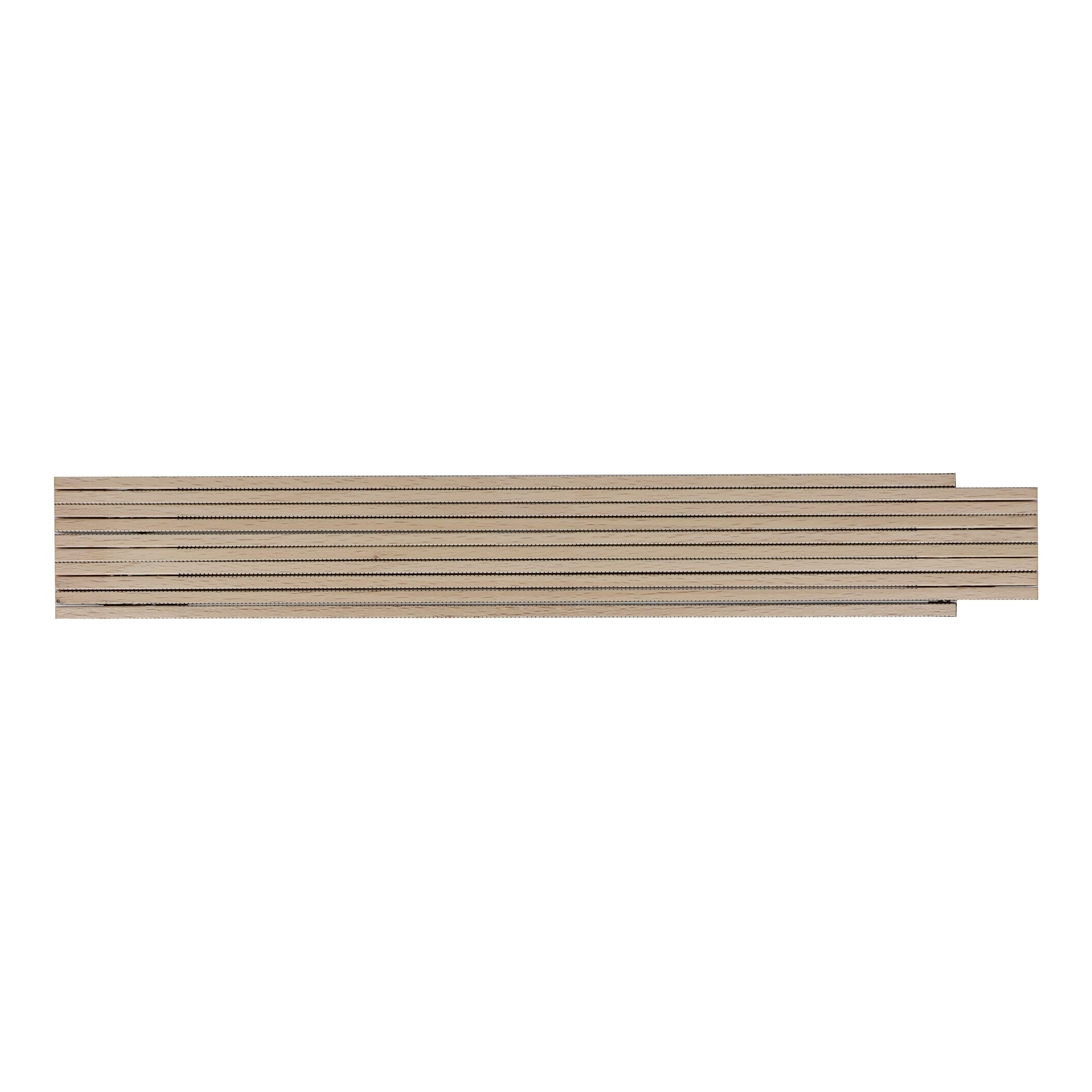 Zollstock 2m Premium natur