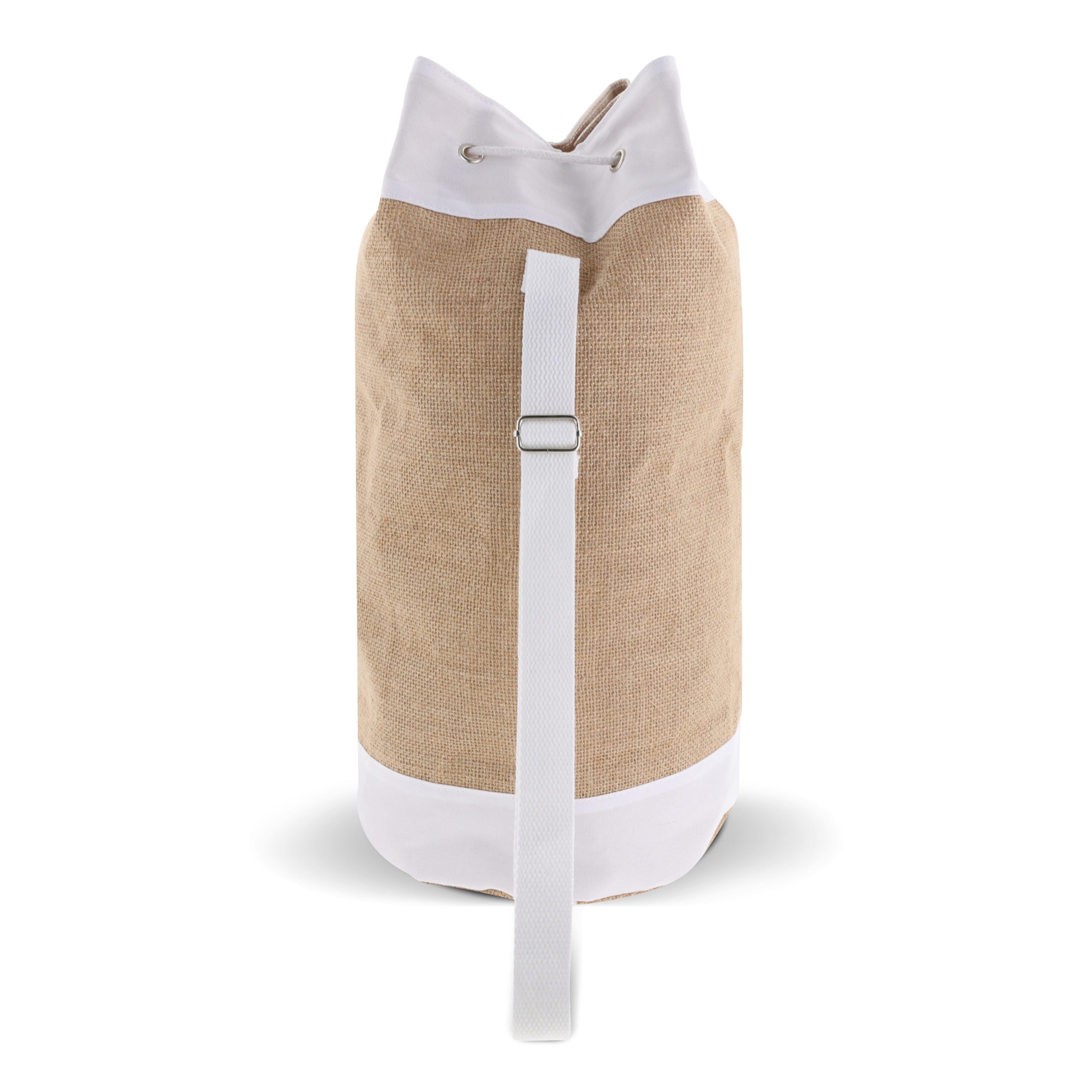 Seesack aus Baumwolle und Jute