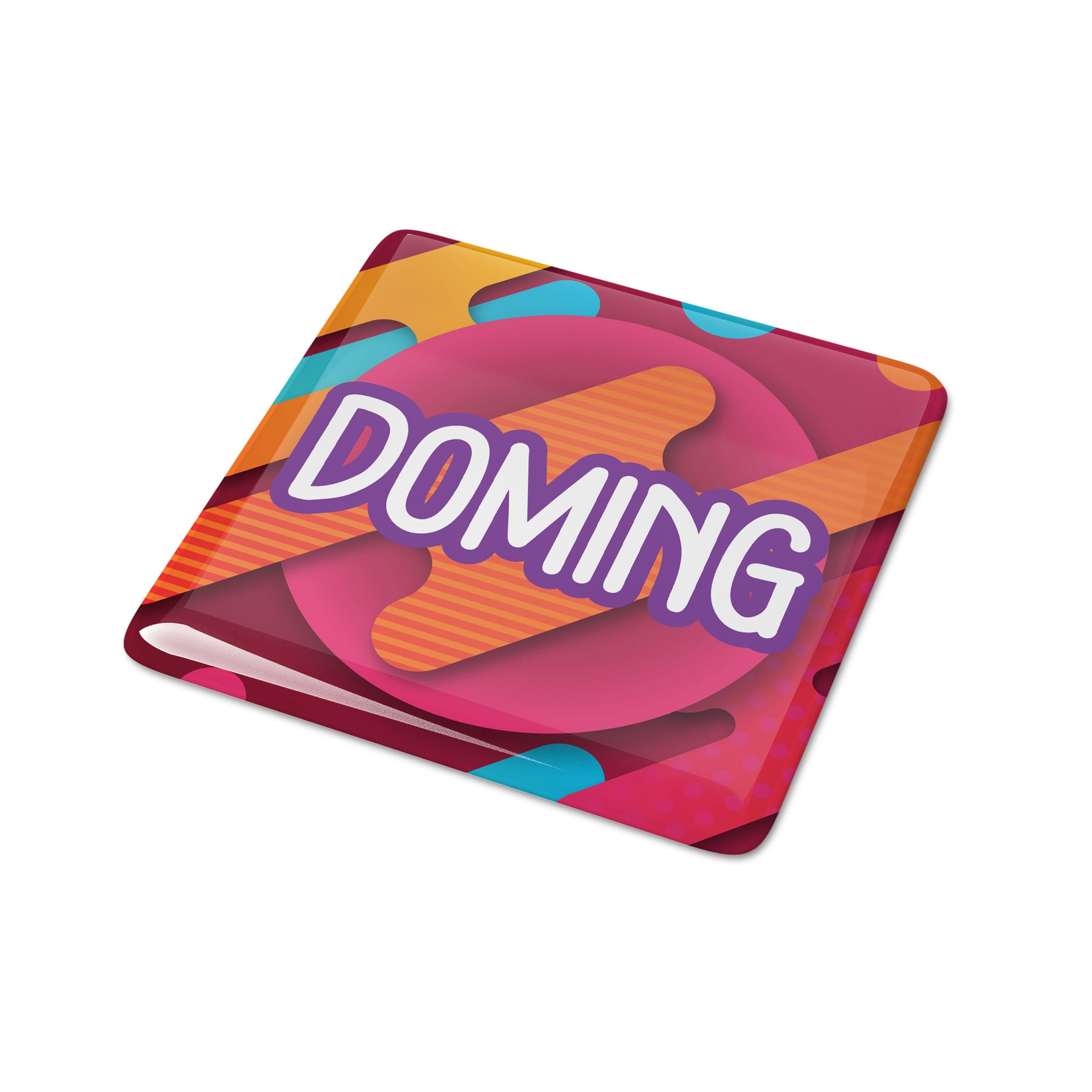 Doming Quadrat 15x15 mm